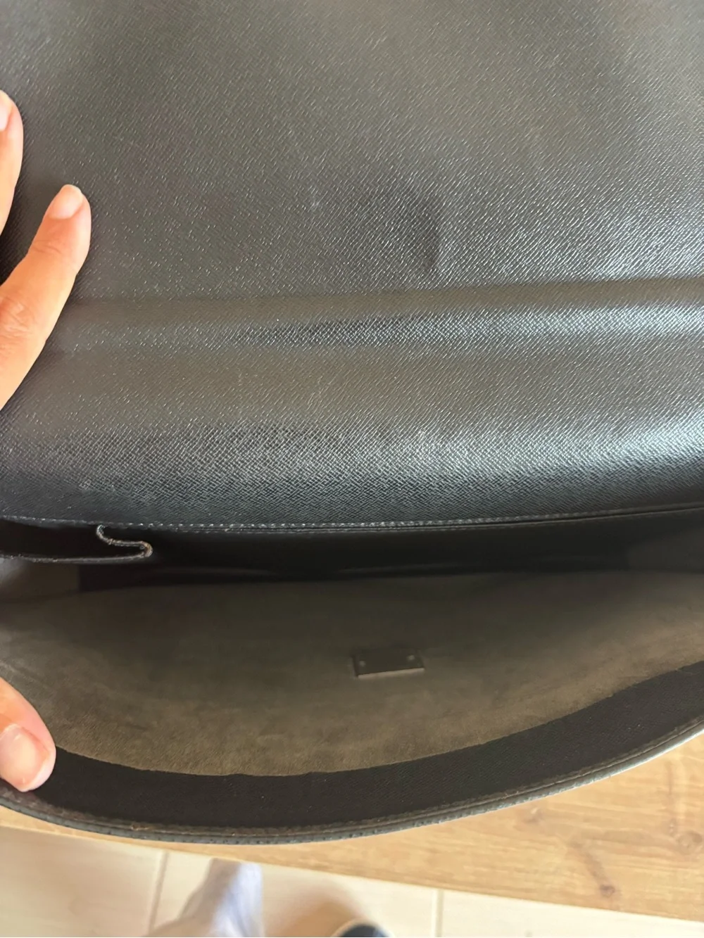 Authentic Louis Vuitton clutch leather